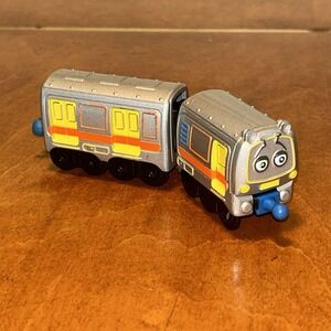 Chuggington Diecast Emery Train Engine Silver 2010 Ludorum Learning Curve E1